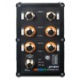 PLANET IGS-604HPT-M12 switch di rete Gestito L2+ Supporto Power over Ethernet (PoE) Nero (IGS-604HPT-M12)