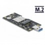 DeLOCK 63166 scheda di interfaccia e adattatore Interno M.2 (63166)