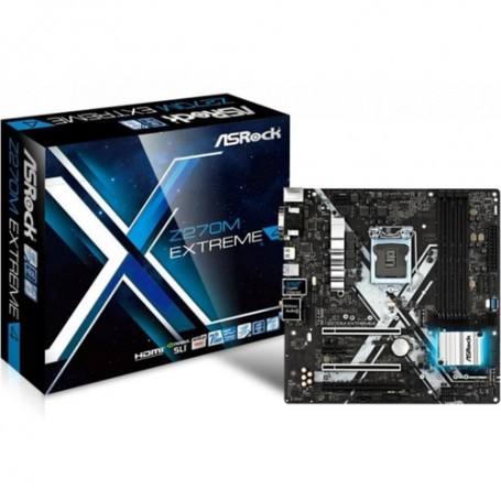 Asrock Z270M Extreme4 Intel® Z270 LGA 1151 (Presa H4) micro ATX (90-MXB3X0-A0UAYZ)