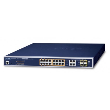 PLANET GS-4210-16UP4C switch di rete Gestito L2/L4 Gigabit Ethernet (10/100/1000) Supporto Power over Ethernet  (GS-4210-16UP4C)