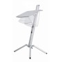 König & Meyer 12386-000-81 carrello e supporto multimediale Argento Computer portatile (12386-000-81)
