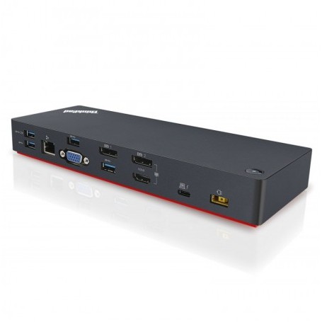 Lenovo 40AC0135EU replicatore di porte e docking station per notebook Cablato Thunderbolt 3 Nero (40AC0135EU)
