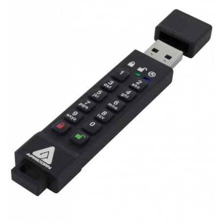 Apricorn 32GB Aegis Secure Key 3z unità flash USB USB tipo A 3.2 Gen 1 (3.1 Gen 1) Nero (ASK3Z-32GB)