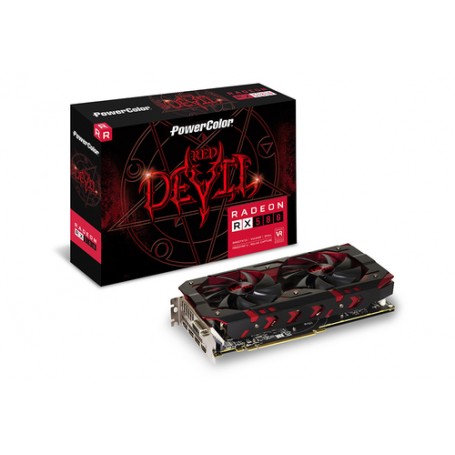 PowerColor Red Devil AXRX 580 8GBD5-3DH/OC scheda video AMD Radeon RX 580 8 GB GDDR5 (AXRX 580 8GBD5-3DH/OC)