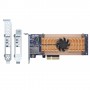 QNAP QM2-2S10G1T scheda di interfaccia e adattatore Interno SATA (QM2-2S10G1T)