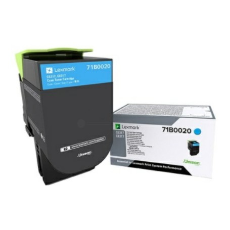 Lexmark 73B0020 cartuccia toner 1 pz Originale Ciano (73B0020)