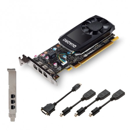 PNY NVIDIA Quadro P400 2 GB GDDR5 (VCQP400-BLK)