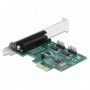 DeLOCK 90413 scheda di interfaccia e adattatore Interno Parallelo, RS-232 (90413)
