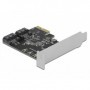 DeLOCK 90431 scheda di interfaccia e adattatore Interno SATA (90431)