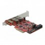DeLOCK 90492 scheda di interfaccia e adattatore Interno USB 3.2 Gen 1 (3.1 Gen 1), USB 3.2 Gen 2 (3.1 Gen 2) (90492)
