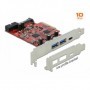 DeLOCK 90492 scheda di interfaccia e adattatore Interno USB 3.2 Gen 1 (3.1 Gen 1), USB 3.2 Gen 2 (3.1 Gen 2) (90492)