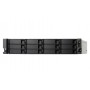 QNAP TS-1253BU-RP NAS Armadio (2U) Collegamento ethernet LAN Nero J3455 (TS-1253BU-RP-4G)