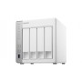 QNAP TS-431P2 NAS Tower Collegamento ethernet LAN Bianco AL314 (TS-431P2-1G)