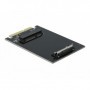 DeLOCK SATA 22 pin male to mSATA slot scheda di interfaccia e adattatore Interno (64100)