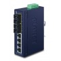 PLANET ISW-621TS15 switch di rete Non gestito L2 Fast Ethernet (10/100) Blu (ISW-621TS15)