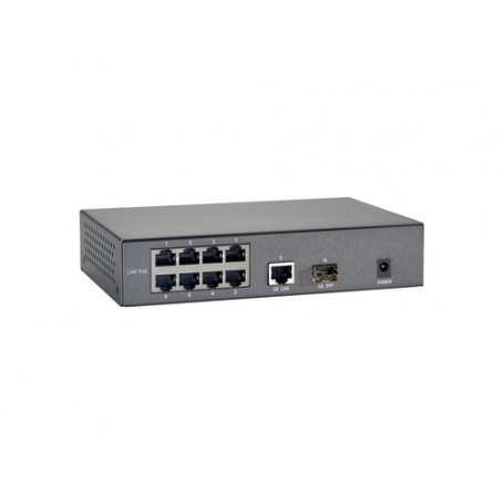 LevelOne FGP-1000W65 switch di rete Fast Ethernet (10/100) Supporto Power over Ethernet (PoE) Grigio (FGP-1000W65)