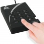 Apricorn Aegis Padlock USB 3.0 500GB disco rigido esterno Nero (A25-3PL256-500)