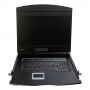 LogiLink LC902GE console a rack 47 cm (18.5") 1366 x 768 Pixel Metallo Nero 1U (LC902GE)