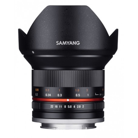 Samyang 12mm F2.0 NCS CS MILC Obiettivo super ampio (SAM12M43N)