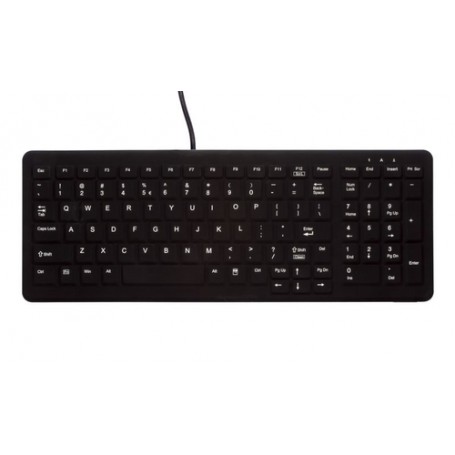 Active Key AK-CB7000F tastiera USB QWERTZ Tedesco Nero (AK-CB7000F-U1-B/GE)
