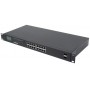 Intellinet 561259 switch di rete Non gestito Gigabit Ethernet (10/100/1000) Supporto Power over Ethernet (PoE) Nero (561259)