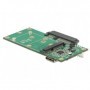DeLOCK 62867 scheda di interfaccia e adattatore Interno M.2, SATA, mSATA (62867)