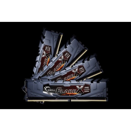 G.Skill Flare X (for AMD) memoria 64 GB 4 x 16 GB DDR4 2933 MHz (F4-2933C14Q-64GFX)
