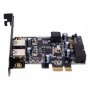 Silverstone EC04-E scheda di interfaccia e adattatore Interno USB 3.2 Gen 1 (3.1 Gen 1) (SST-EC04-E)