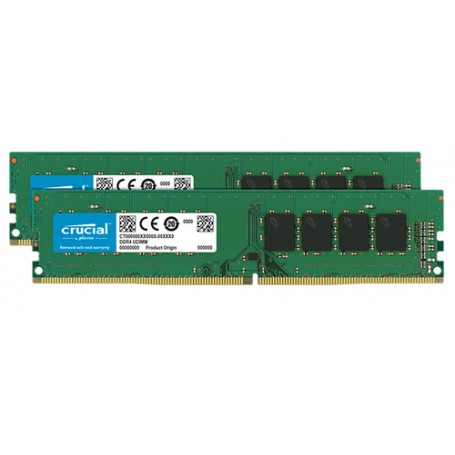 Crucial CT2K16G4DFD8266 memoria 32 GB 2 x 16 GB DDR4 2666 MHz (CT2K16G4DFD8266)