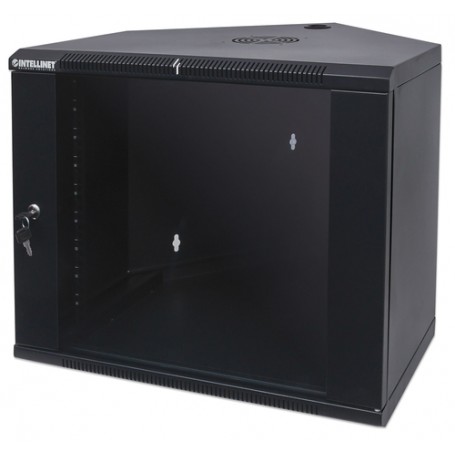 Intellinet 714730 rack 9U Da parete Nero (714730)