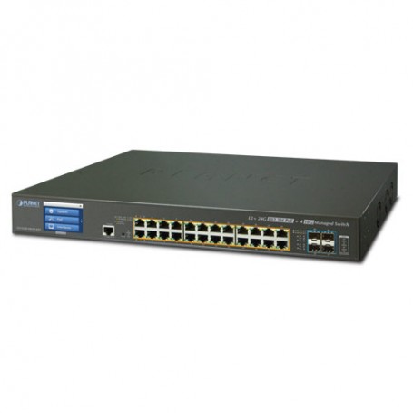 PLANET GS-5220-24UPL4XV switch di rete Gestito L2+ Gigabit Ethernet (10/100/1000) Supporto Power over Etherne (GS-5220-24UPL4XV)