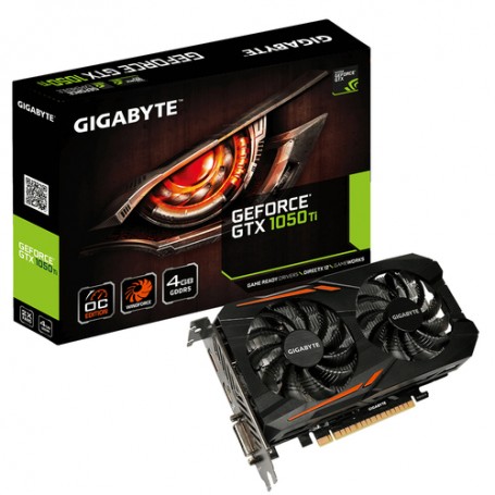 Gigabyte GV-N105TOC-4GD scheda video NVIDIA GeForce GTX 1050 Ti 4 GB GDDR5 (GV-N105TOC-4GD)