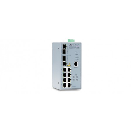 Allied Telesis IFS802SP/POE (W) Gestito Fast Ethernet (10/100) Supporto Power over Ethernet (PoE) Grigio (AT-IFS802SP/POE)
