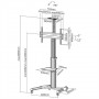 ROLINE 17.03.1260 Supporto TV a parete 177,8 cm (70") (17.03.1260)