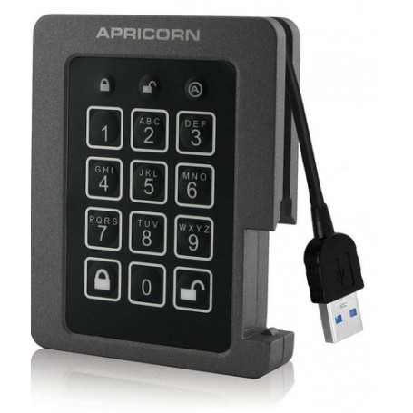 Apricorn Aegis Padlock 240 GB Nero, Grigio (ASSD-3PL256-240F)