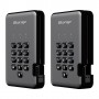 iStorage diskAshur PRO2 4000 GB Nero, Grafite (IS-DAP2-256-SSD-4000-C-G)
