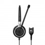 EPOS | SENNHEISER IMPACT SC 638 Cuffia Padiglione auricolare Nero, Argento (1000580)