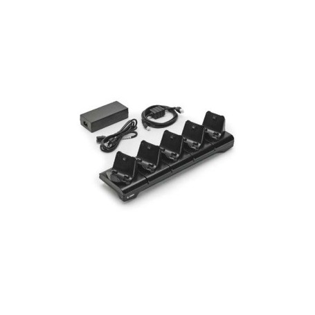 Zebra CRD-MPM-5SCHGUK1-01 docking station per dispositivo mobile Nero (CRD-MPM-5SCHGUK1-01)