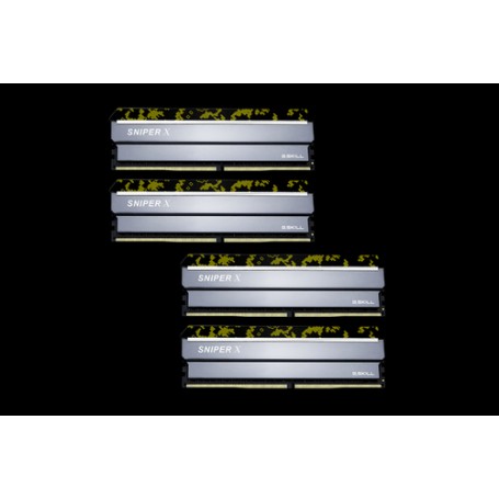 G.Skill Sniper X F4-3000C16Q-32GSXKB memoria 32 GB 4 x 8 GB DDR4 3000 MHz (F4-3000C16Q-32GSXKB)