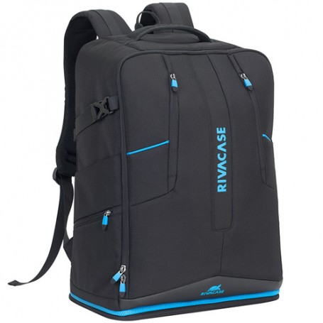 Rivacase 7890 borsa per notebook 40,6 cm (16") Zaino Nero, Blu (7890 BLACK)
