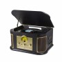 Technaxx TX-103 Giradischi con trasmissione a cinghia Nero, Oro (4755)
