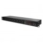 LogiLink PDU8P01 unità di distribuzione dell'energia (PDU) 8 presa(e) AC 1U Nero (PDU8P01)