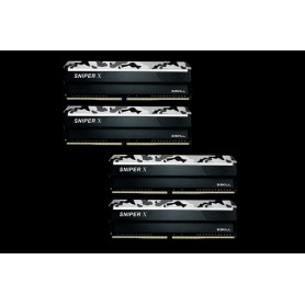 G.Skill Sniper X F4-2400C17Q-32GSXW memoria 32 GB 4 x 8 GB DDR4 2400 MHz (F4-2400C17Q-32GSXW)