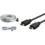 Vivolink VL-INSTKIT-5M cavo e adattatore video VGA (D-Sub) + 3.5mm HDMI tipo A (Standard) Bianco (VL-INSTKIT-5M)