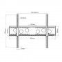 Hagor WH 85 T-HD 2,79 m (110") Nero (1793)