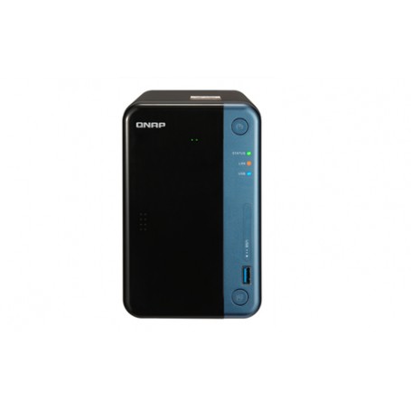QNAP TS-253BE NAS Collegamento ethernet LAN Nero J3455 (TS-253BE-2G)