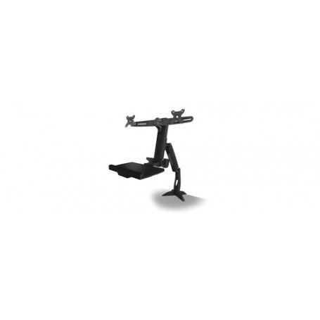 RaidSonic IB-MS600-T2 supporto da tavolo per Tv a schermo piatto 61 cm (24") Morsa Nero (IB-MS600-T2)