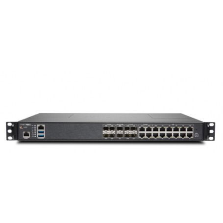 SonicWall NSa 3650 + Advanced Edition (1 Year) firewall (hardware) 1U 3750 Mbit/s (01-SSC-4081)