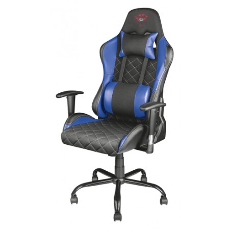 Trust GXT 707B Sedia da gaming per PC Seduta imbottita Nero, Blu (22526)