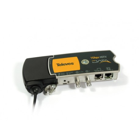 Preisner EKA1000 convertitore multimediale di rete 1000 Mbit/s Nero, Giallo (EKA1000)